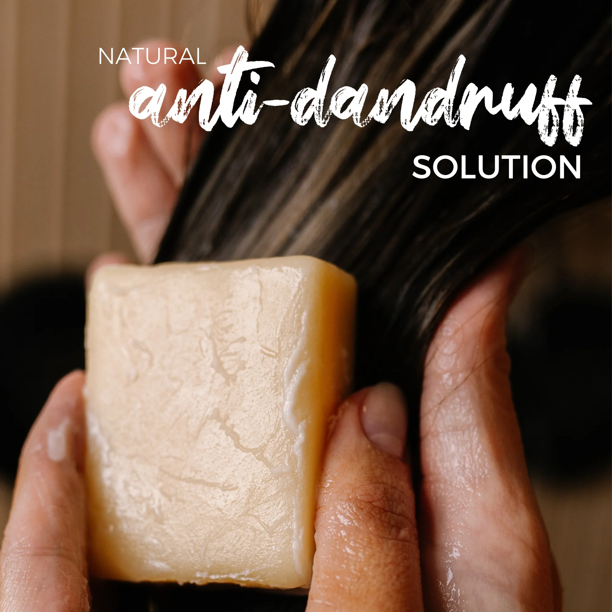 Tea Tree Oil Conditioner Bar for Oily + Itchy Hair - Image 9